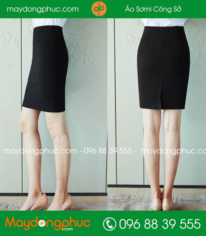Đồng phục chân váy màu đen